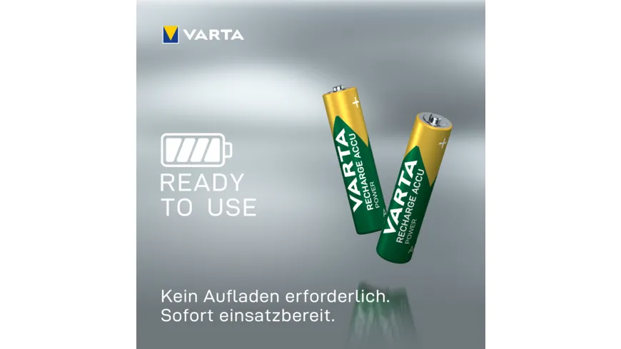 VARTA Wiederaufladbare Batterien Accu Power AAA 56703