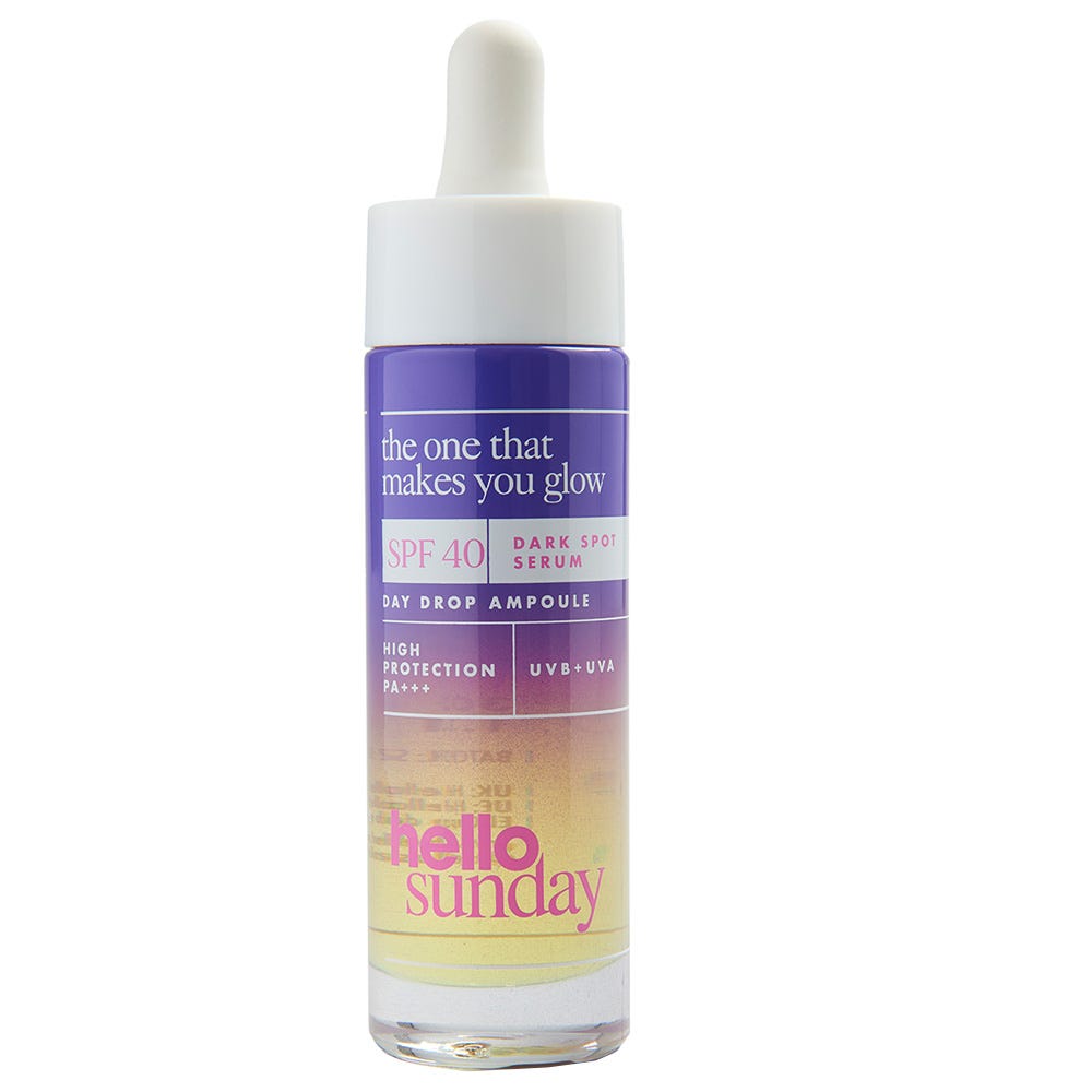 Hello Sunday the one that makes you glow Dark Spot Oil Serum SPF 40 - 30 ml