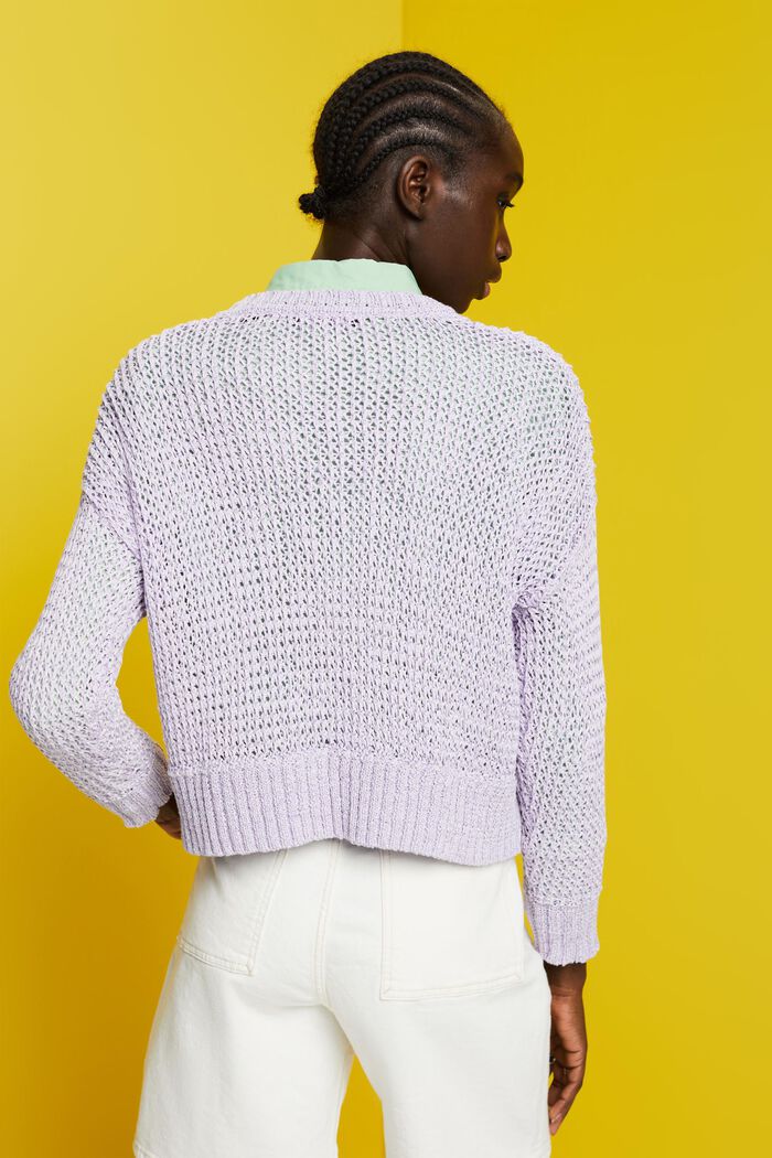 Pullover aus Bändchengarn