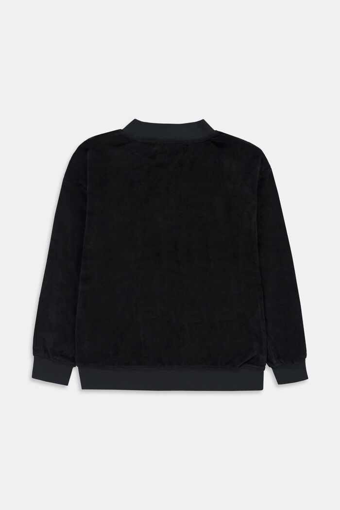 Sweatshirt aus Samt