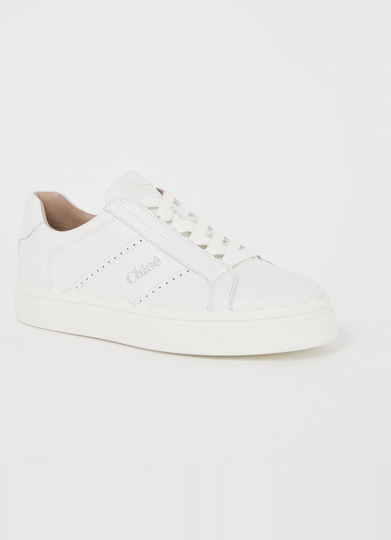 Teniși Chloé Lauren din piele de vițel