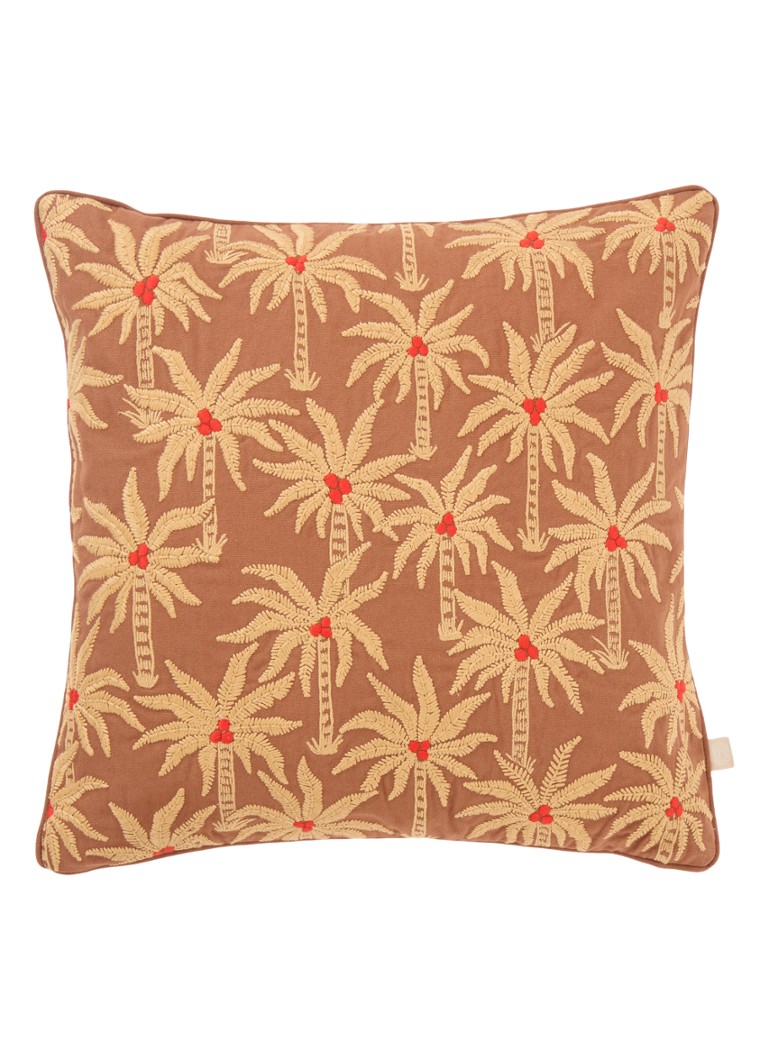 Coussin décoratif Palais Laura en coton biologique 50 x 50 cm