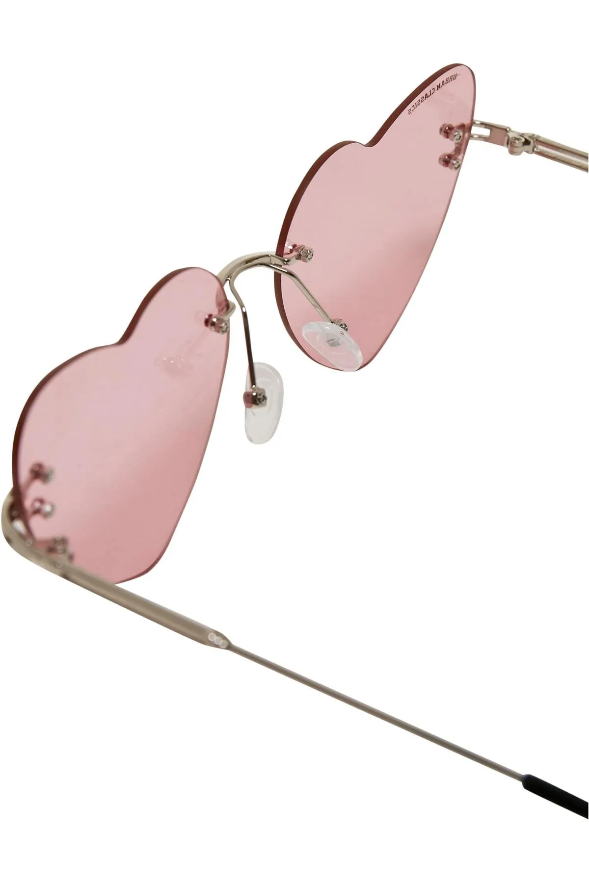 Urban Classics  Unisex-Sonnenbrille Herz mit Kette