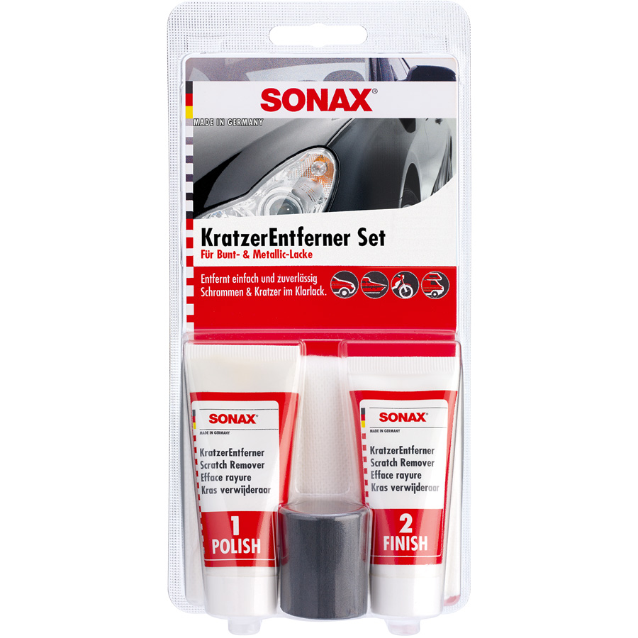 SONAX 305941 KratzerEntfernerSet für Lack 50, ml - ATU