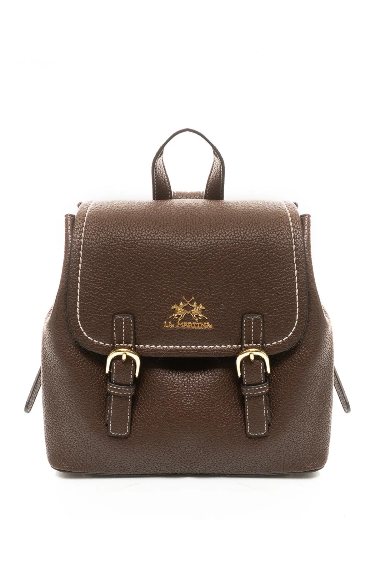 La Martina  Rucksack - Braun - Unifarben