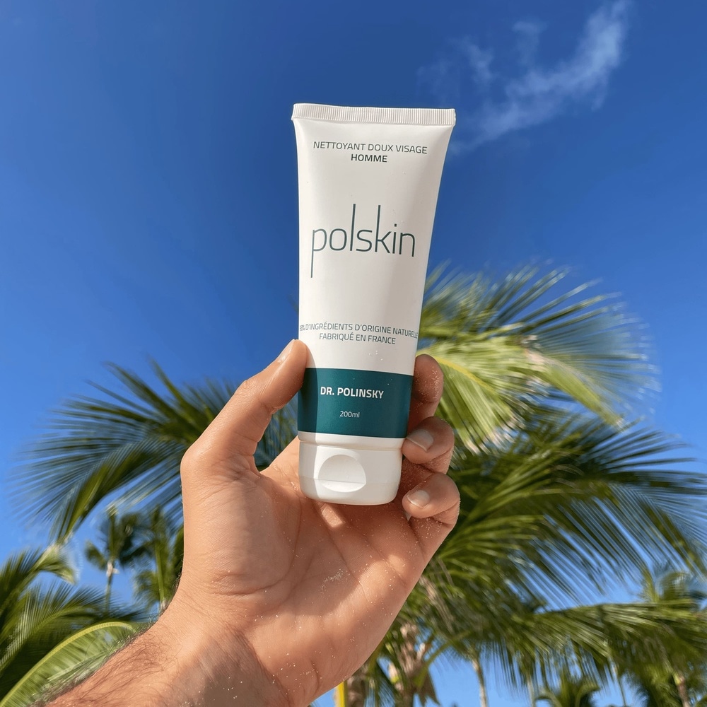 polskin NETTOYANT DOUX VISAGE HOMME NETTOYANT VISAGE HOMME