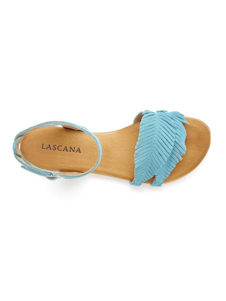 LASCANA Sandale in türkis günstig kaufen