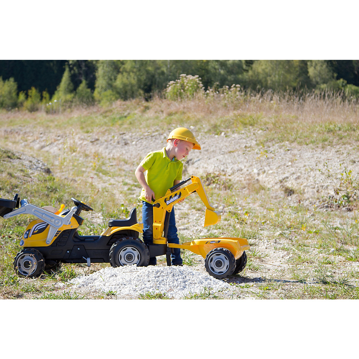 Smoby Traktor Builder Max