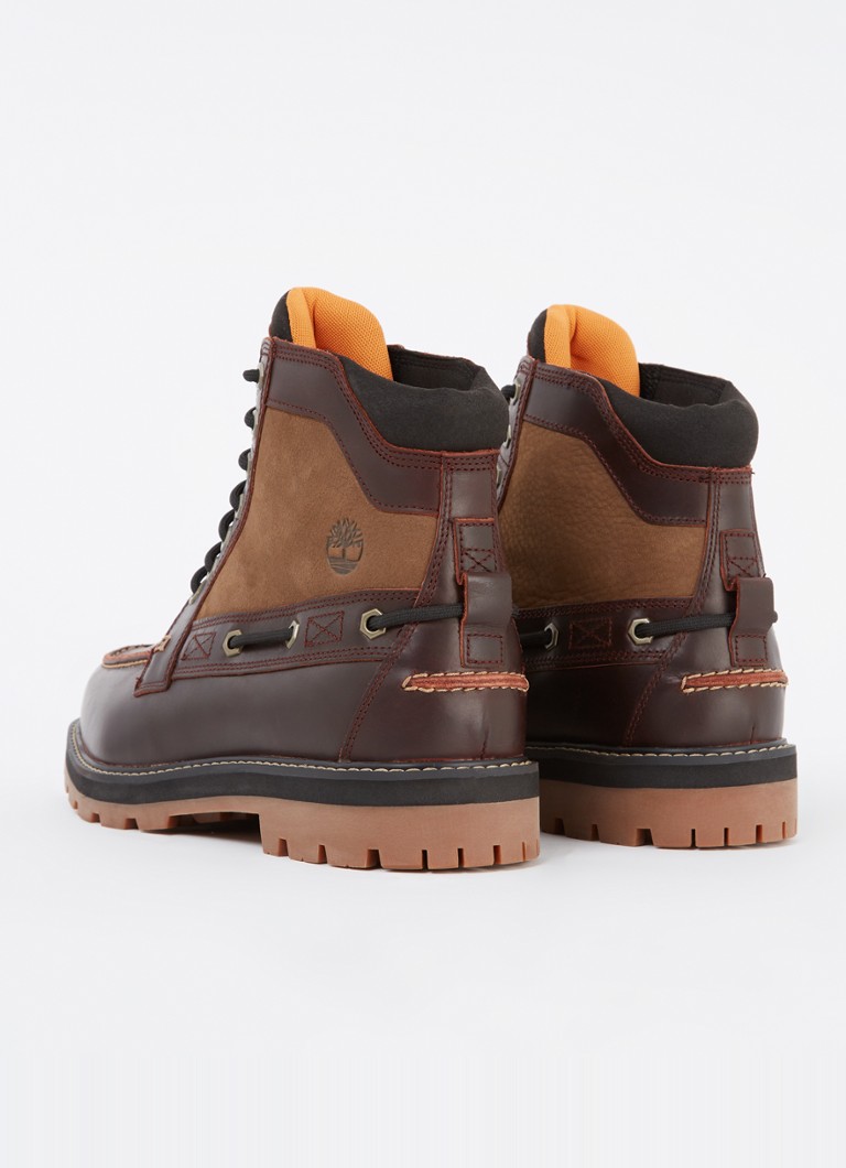 Ghete din piele cu șireturi Timberland Britton Road