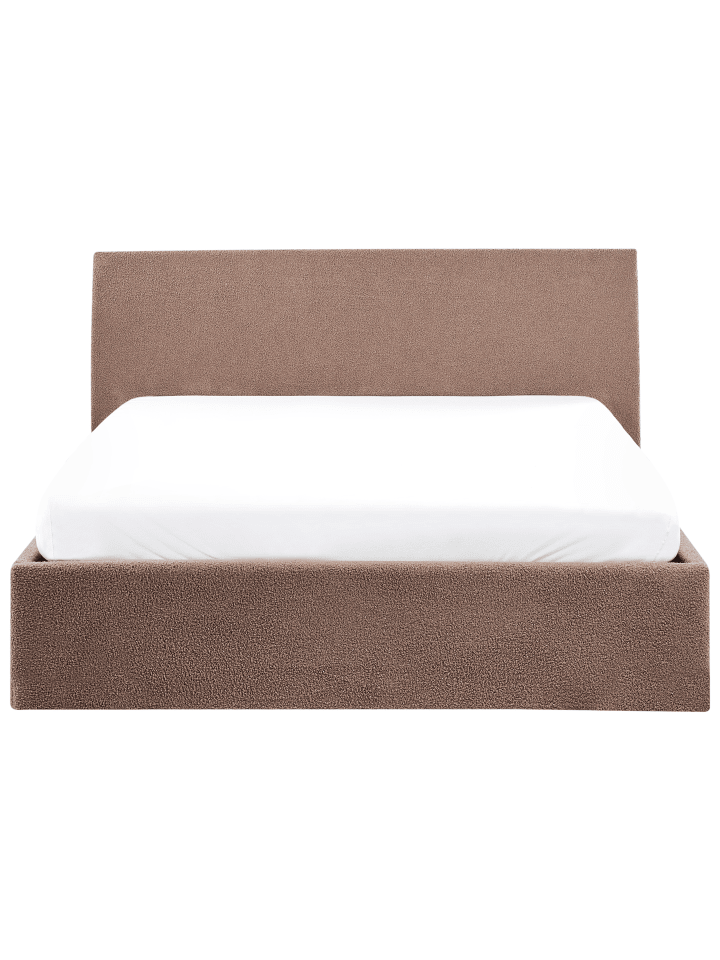 Beliani Doppelbett ORBEY in Braun - (W) 157 x (H) 88 x (L) 212 cm günstig kaufen onesize