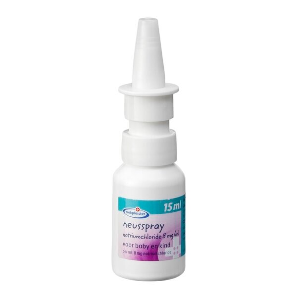 Trekpleister natriumkloridi 8 mg/ml nenäsumute 15 ml