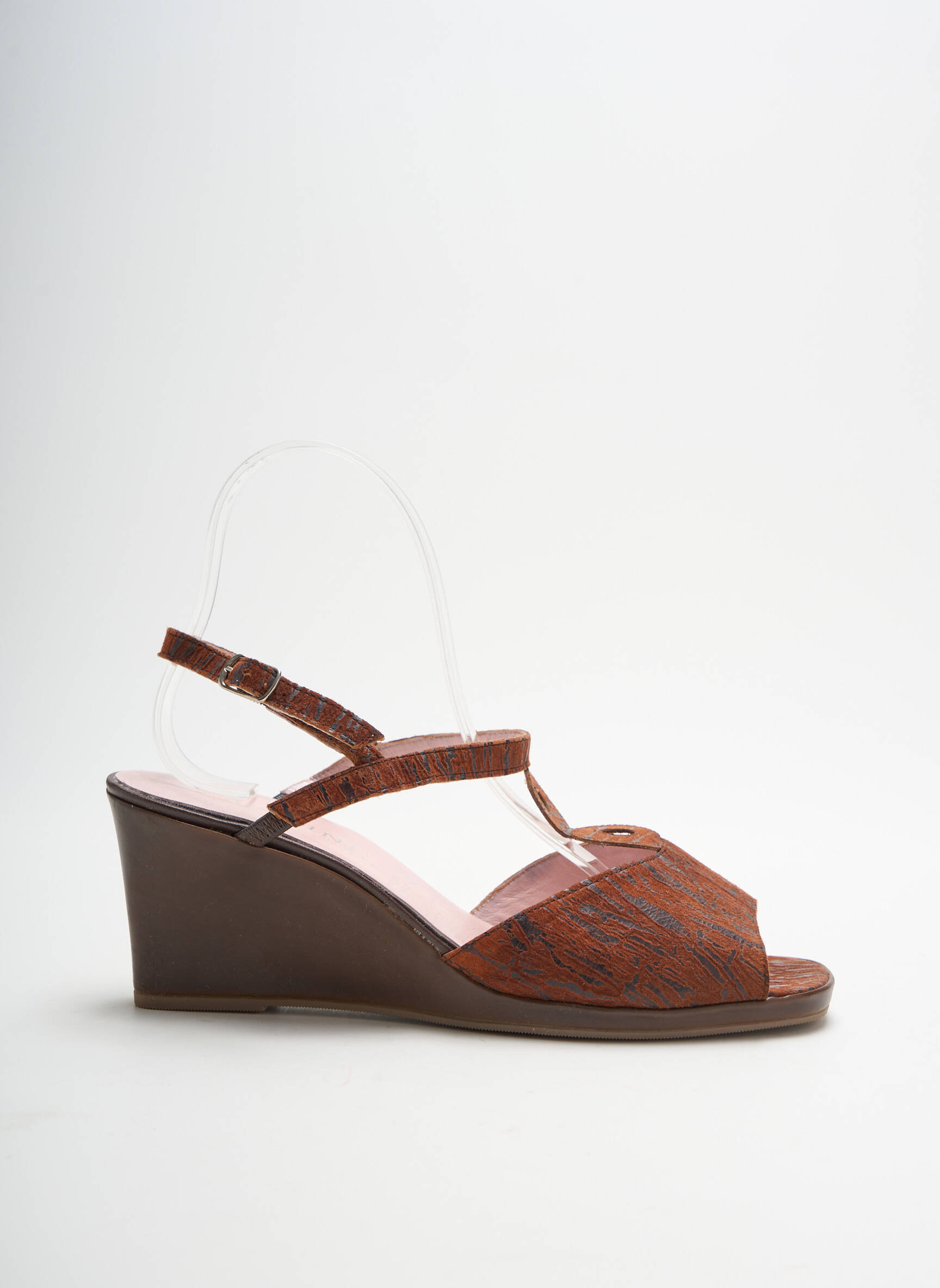 Elantine Sandales Nu Pieds Femme couleur marron