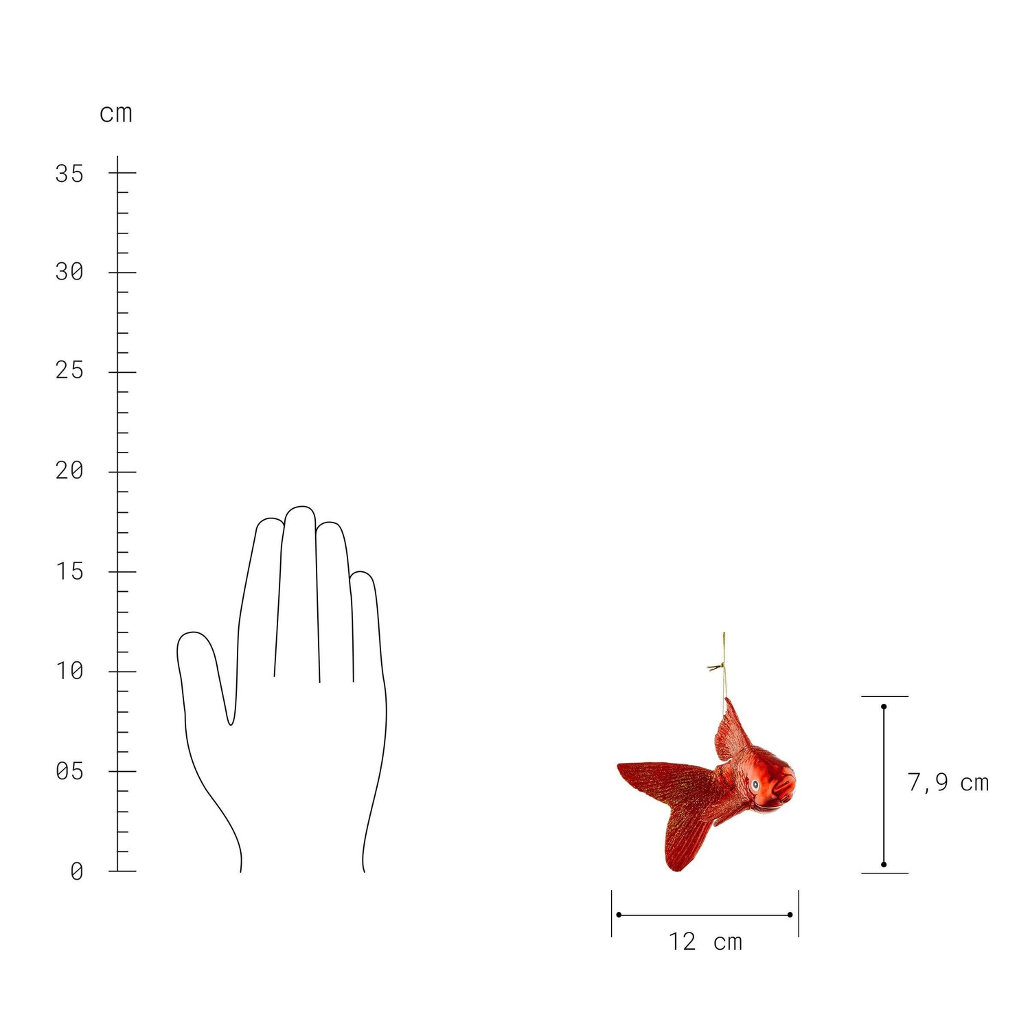 HANG ON Anhänger Koi Karpfen