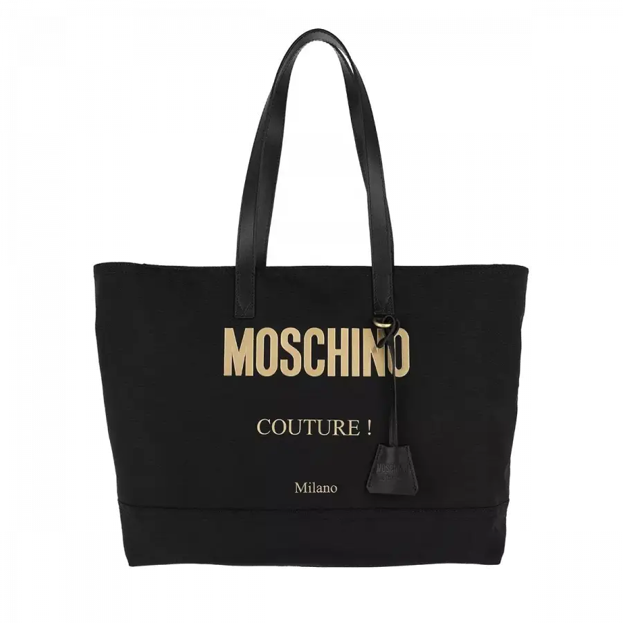 Moschino - Moschino Shoulder Bags Kunstleder Black - schwarz