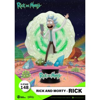 Rick & Morty D-Stage PVC Diorama - Rick