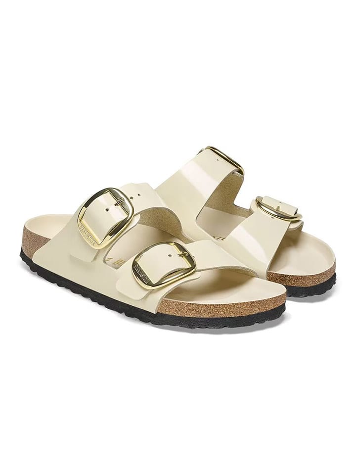 Birkenstock Leder-Pantoletten 