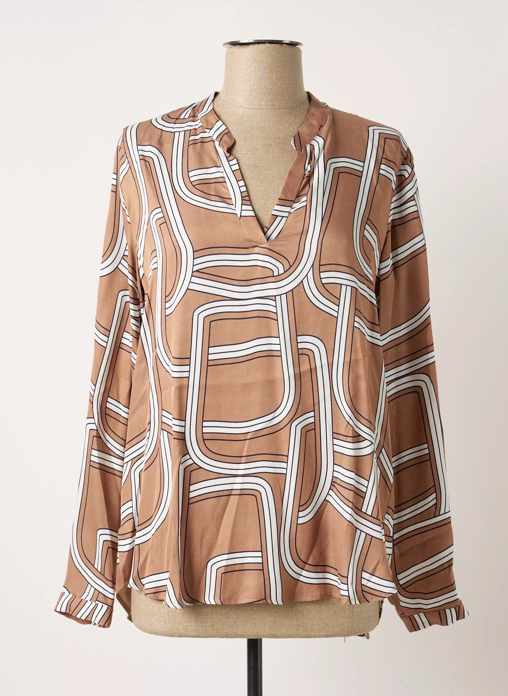 Eterna Blouses Femme couleur beige