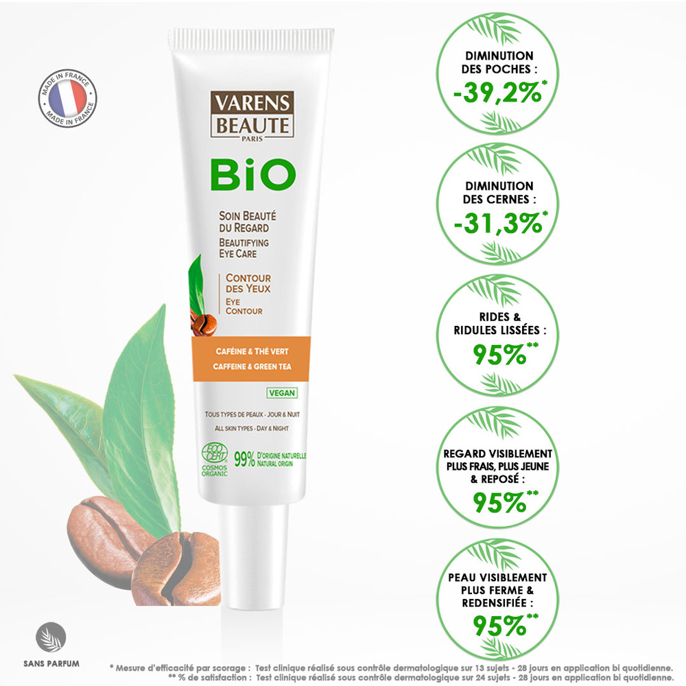 Varens beauté Contour des yeux BIO Beauté du Regard