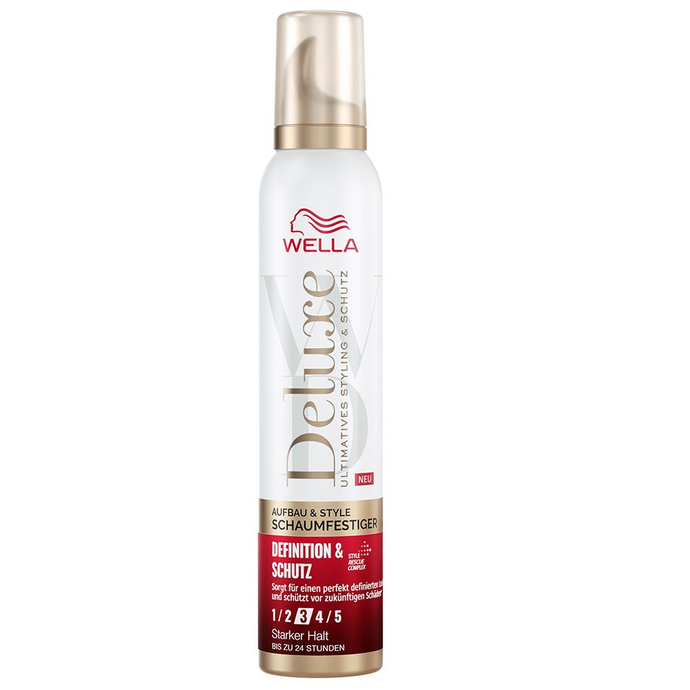 Wella Deluxe Aufbau & Style Schaumfestiger 200 ml