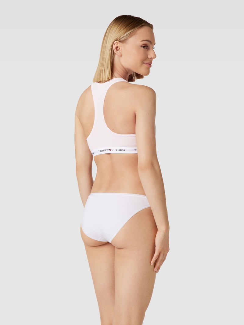 Bralette mit Racerback Modell 'UNLINED' in rosa