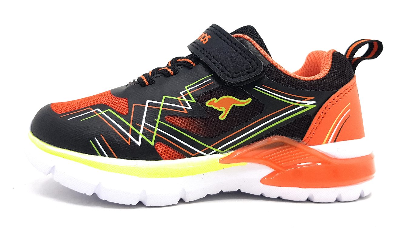KangaRoos K-SL Flasher 00011/2244 Orange 2244 charcoal/flame