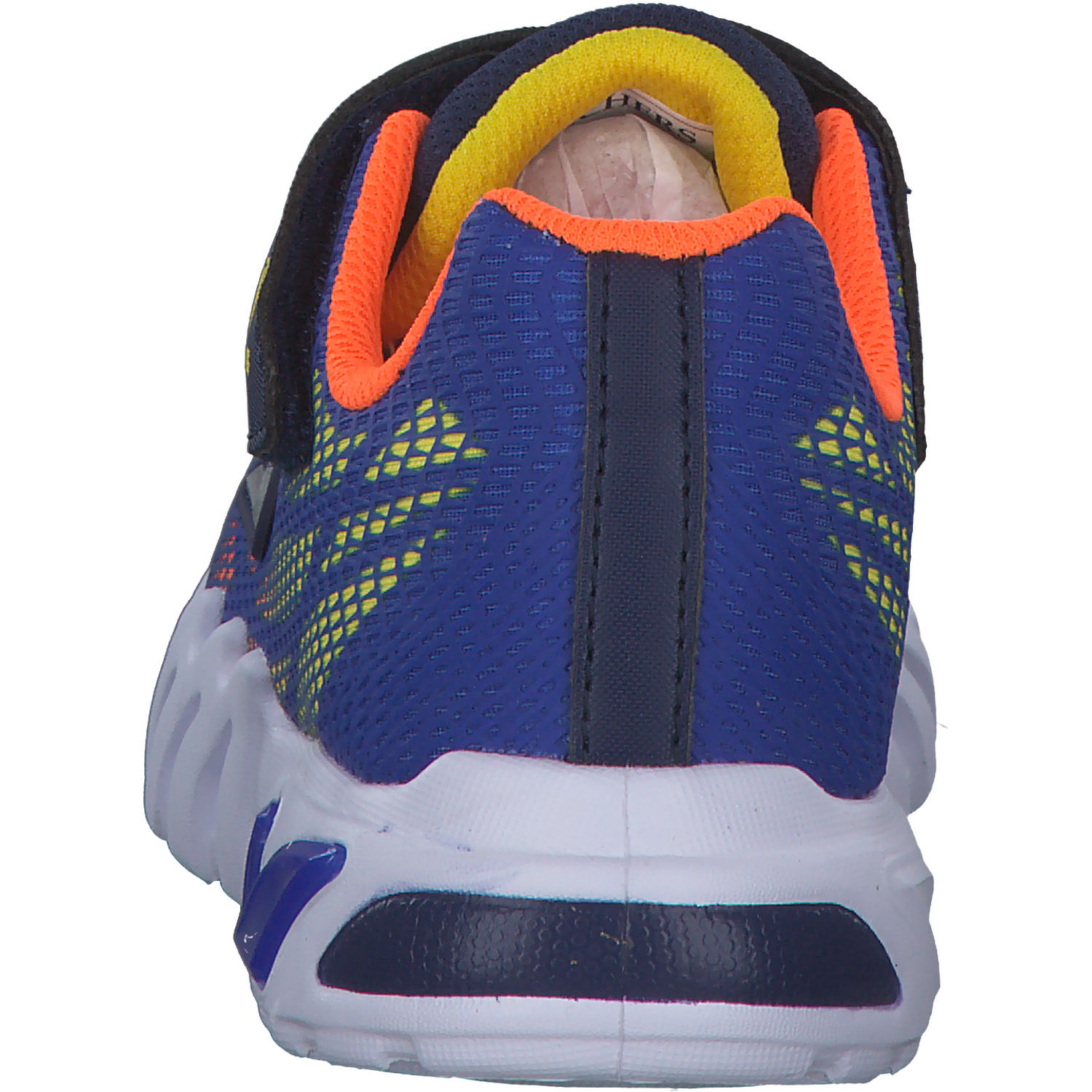 Skechers 400137L, Sneakers Low, Kinder, roal/orange/yellow