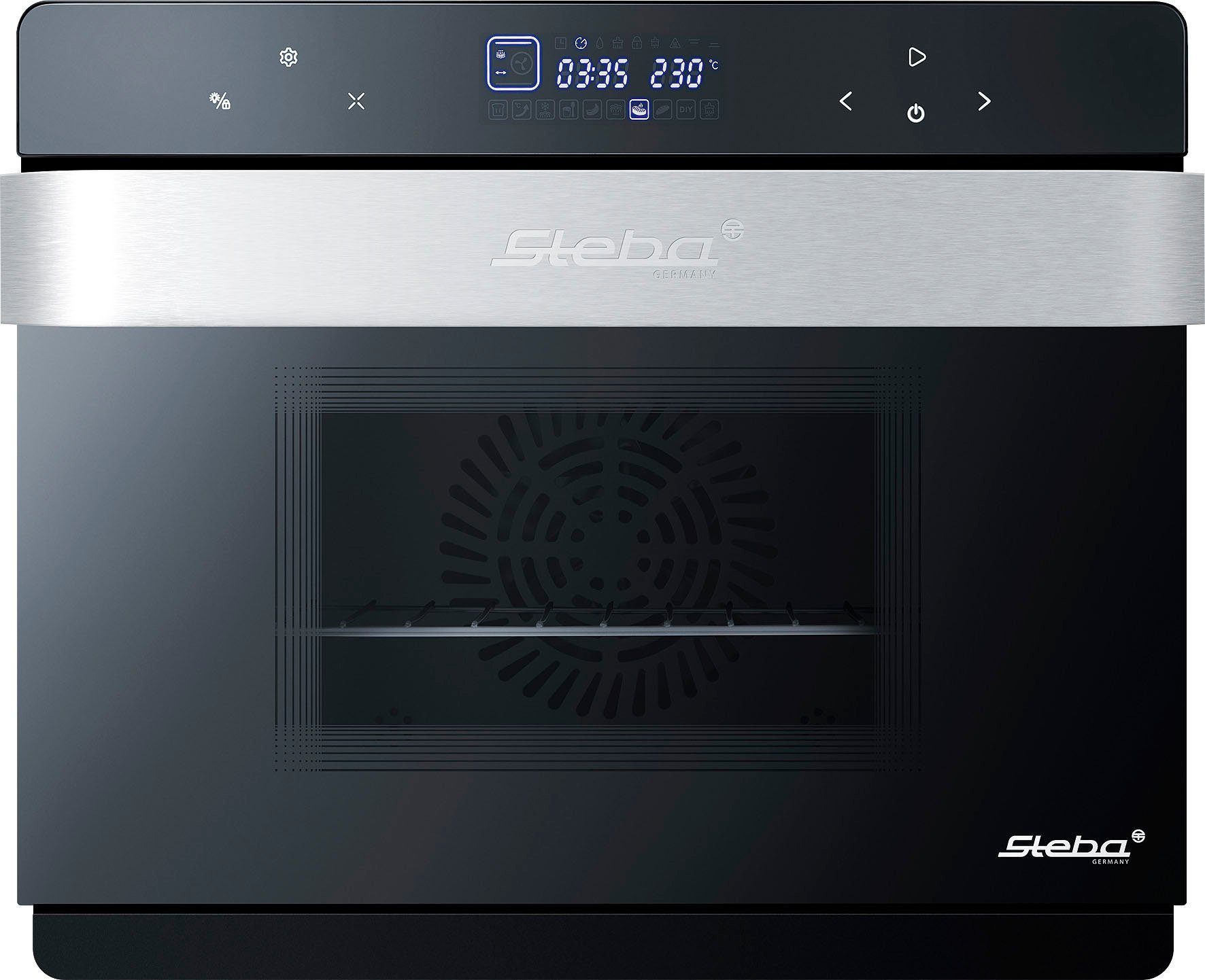 Steba Multiofen DG 40 MULTIFUNKTIONS-DAMPFBACKOFEN, 49 Automatikprogramme z.B. zum Backen, Dörren, Dämpfen