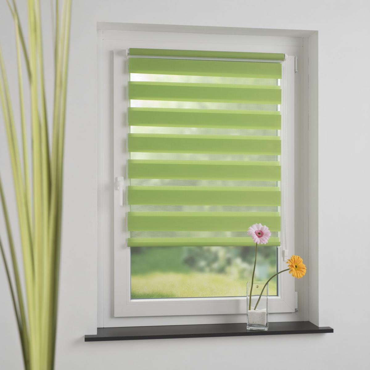 Bella Casa Klemmfix Duo-Rollo 60 x 210 cm apple green