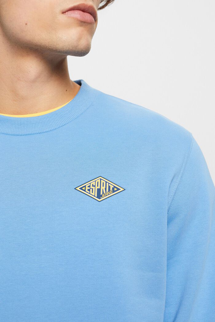 Rundhals-Sweatshirt mit Logoprint