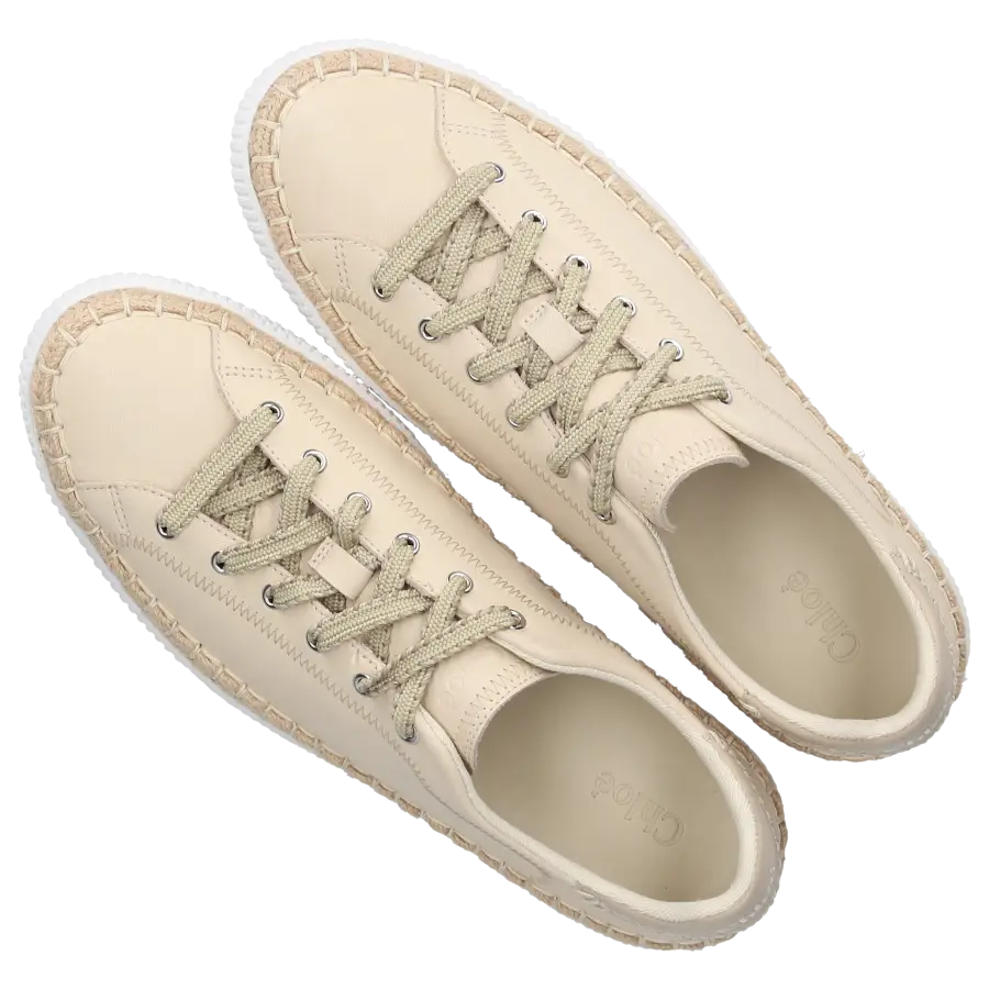 Chloé - Sneaker low TELMA Nappaleder - beige