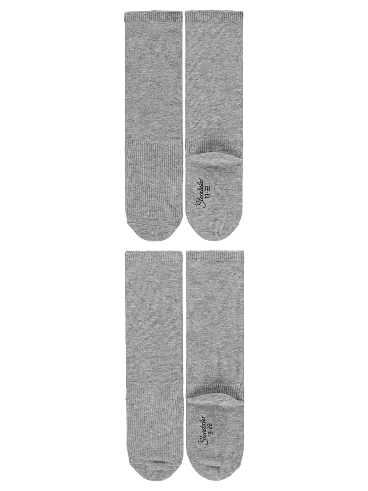 Sterntaler Kniestrümpfe 2er-Pack uni in silber mel. günstig kaufen