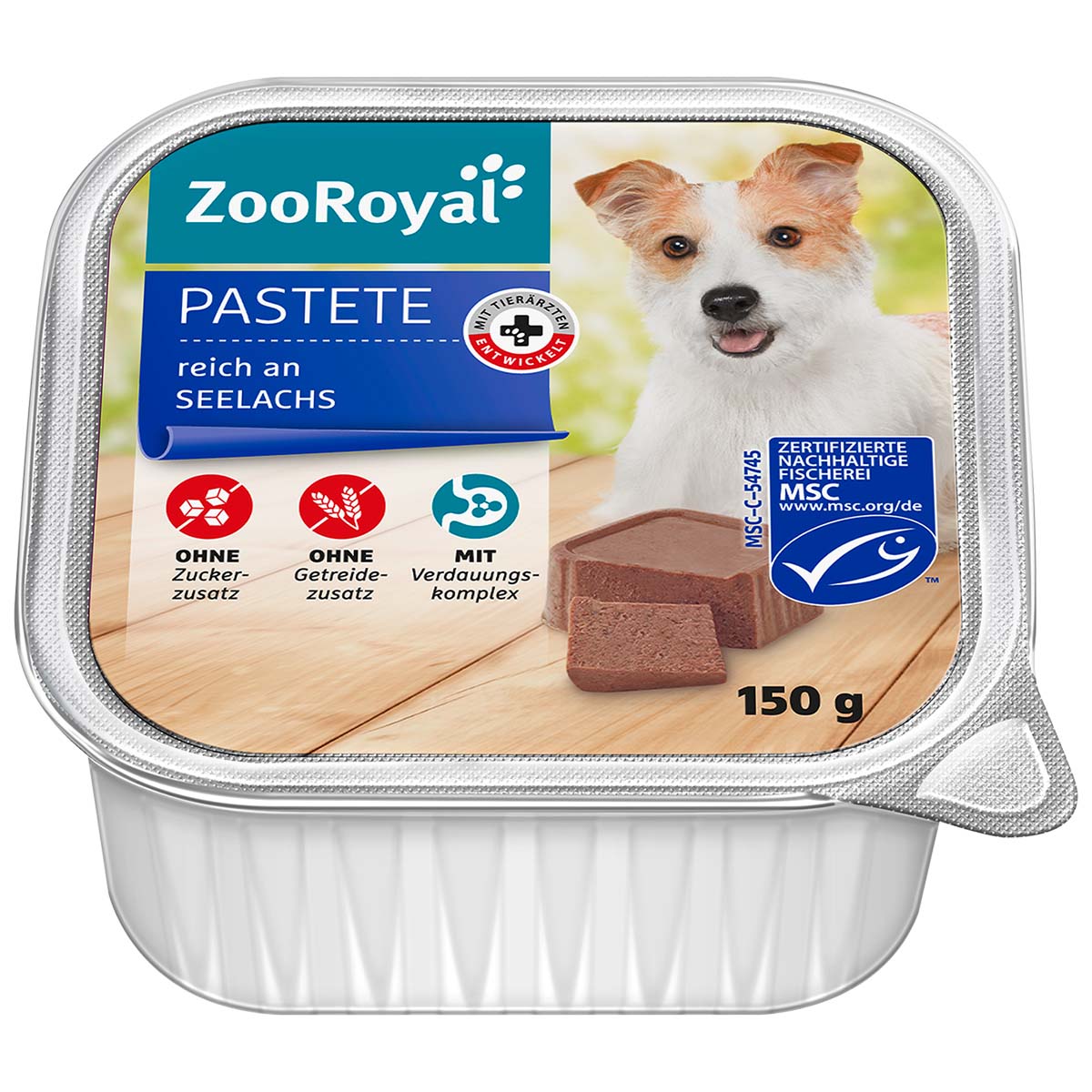 ZooRoyal Pastete reich an Seelachs günstig kaufen