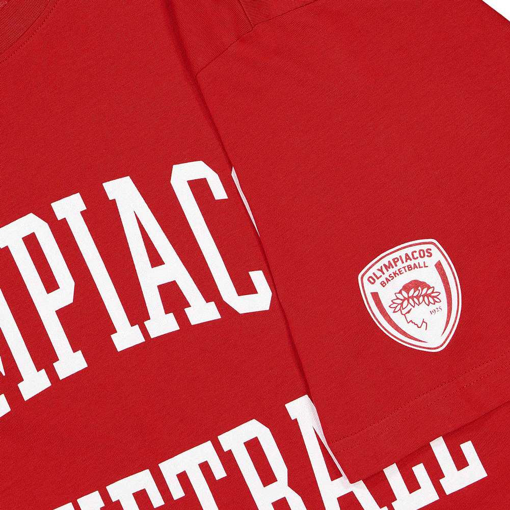 Olympiakos Piräus EuroLeague Herren Basketball T-Shirt 0194-2548/6605