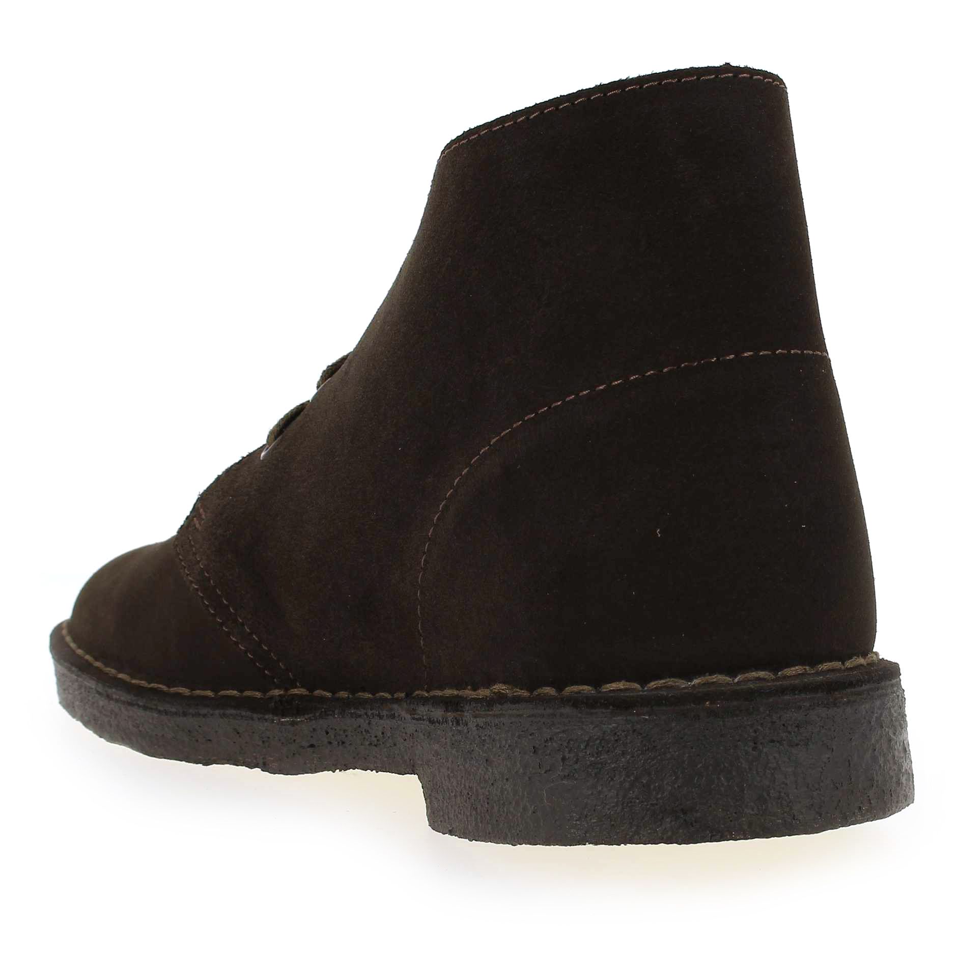 Clarks  DESERT BOOT - Velours Chocolat
