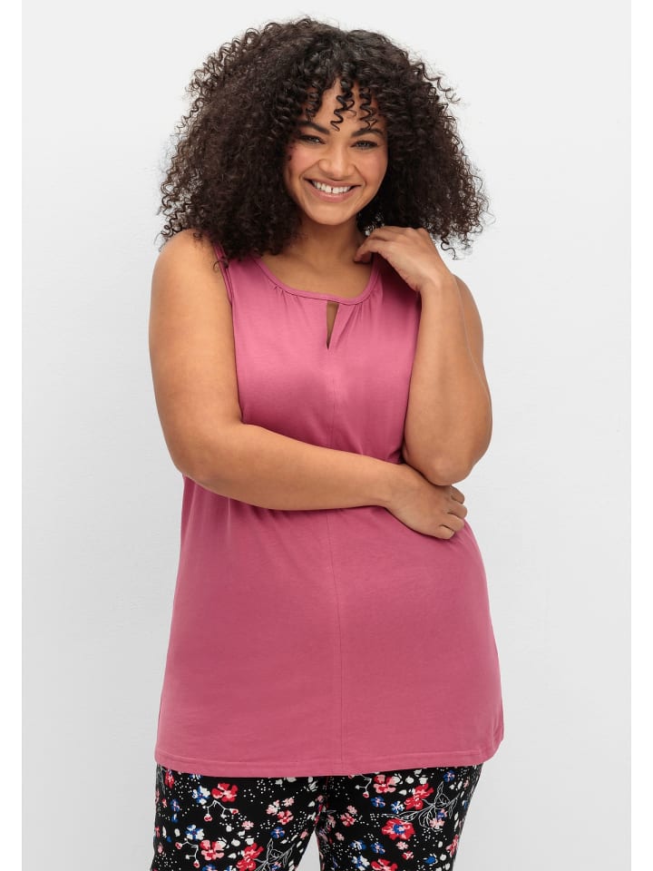 sheego Top in beere günstig kaufen