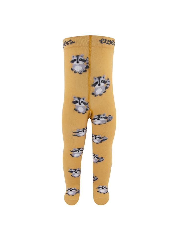 ewers 2er-Set Strumpfhose 2er Pack Waschbär in curry günstig kaufen