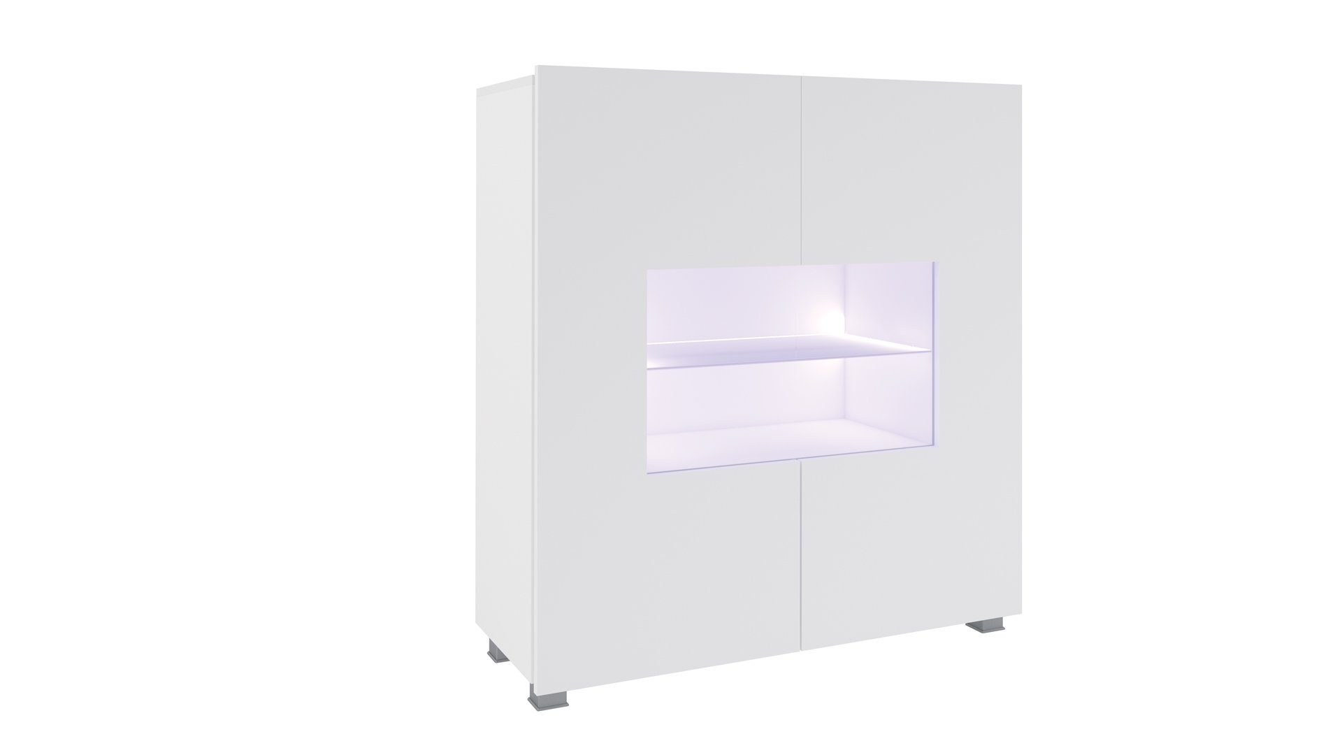 Stylefy Wohnwand Stylefy Bietula Wohnzimmerset X, (Set (5-St), Wohnmöbel), 5-teilig, wahlweise mit LED-Beleuchtung, FSC-Zertifizierung, Modern Design, variabel stellbar