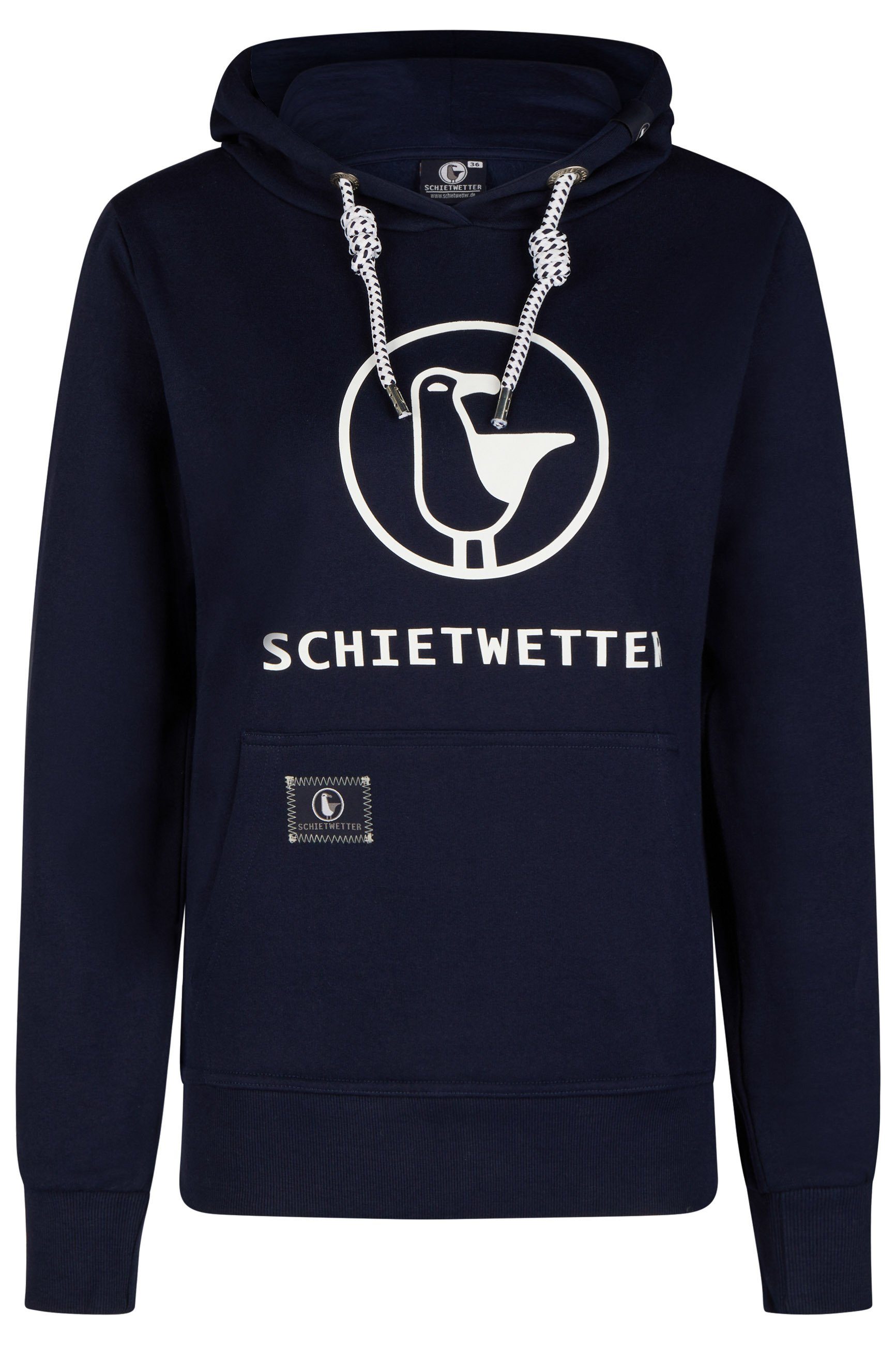 Schietwetter Kapuzenpullover Damen warm, kuschelig und gemütlich