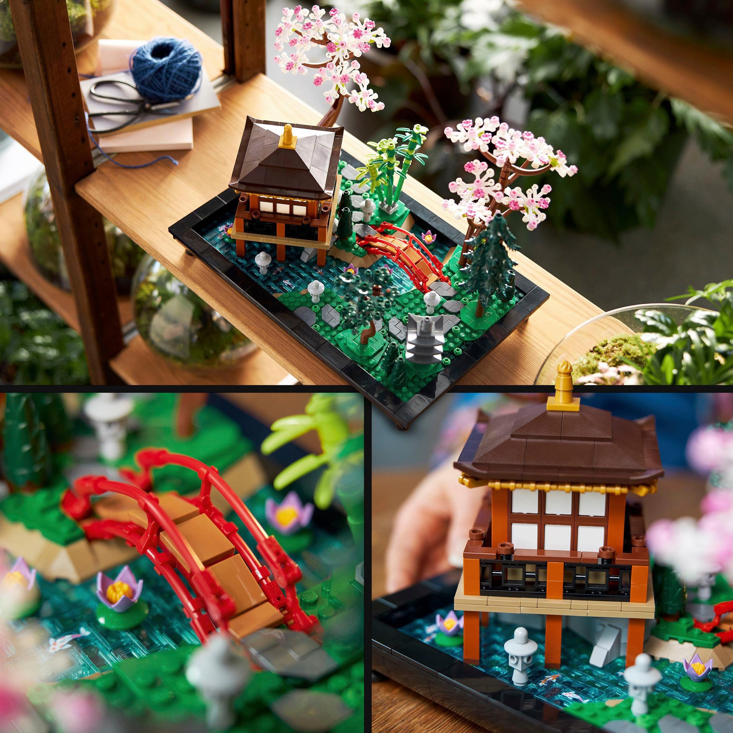 LEGO® Konstruktionsspielsteine Garten der Stille (10315), LEGO® Icons, (1363 St), Made in Europe