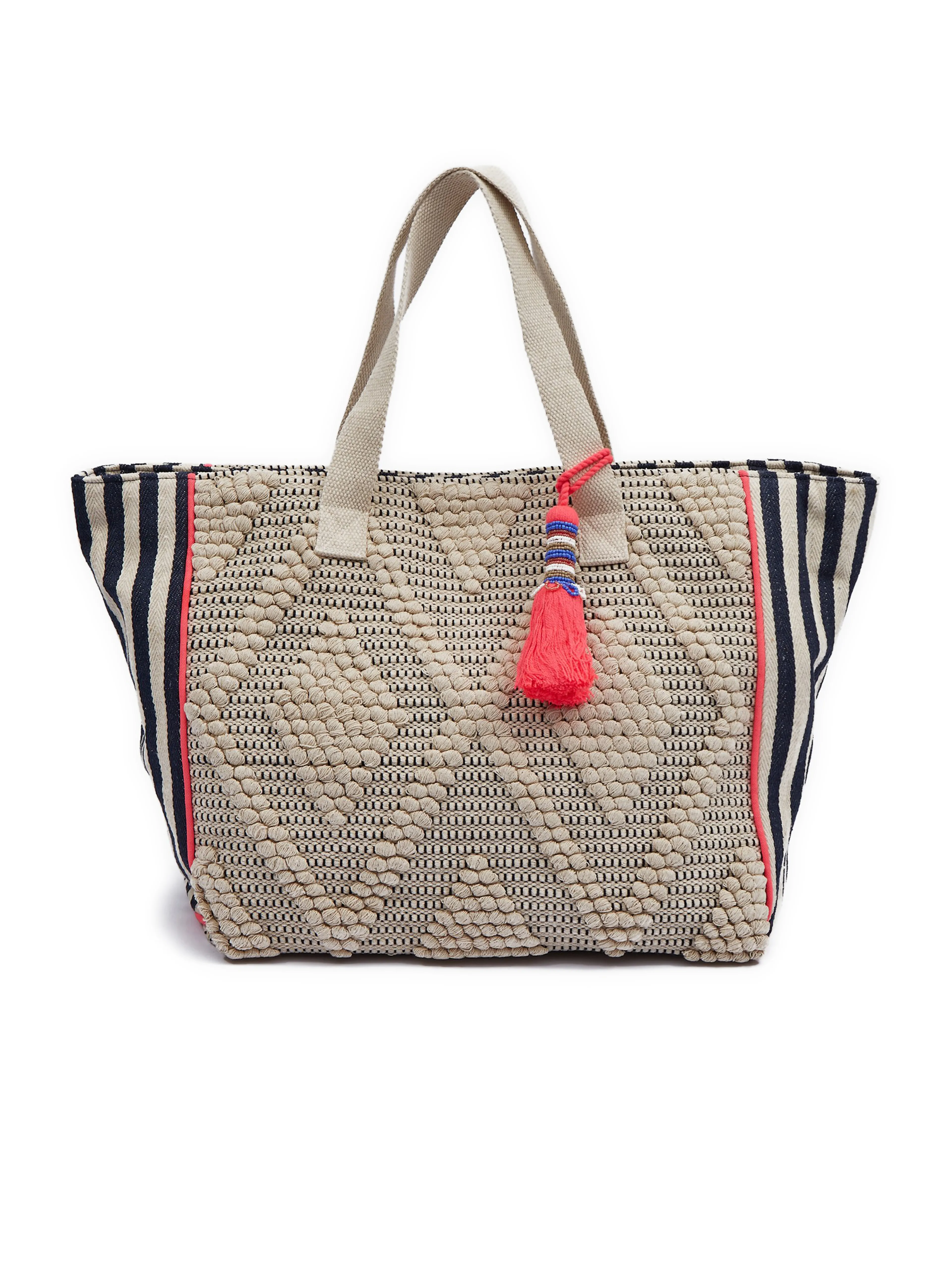 Beige gemusterte Damentasche ORSAY