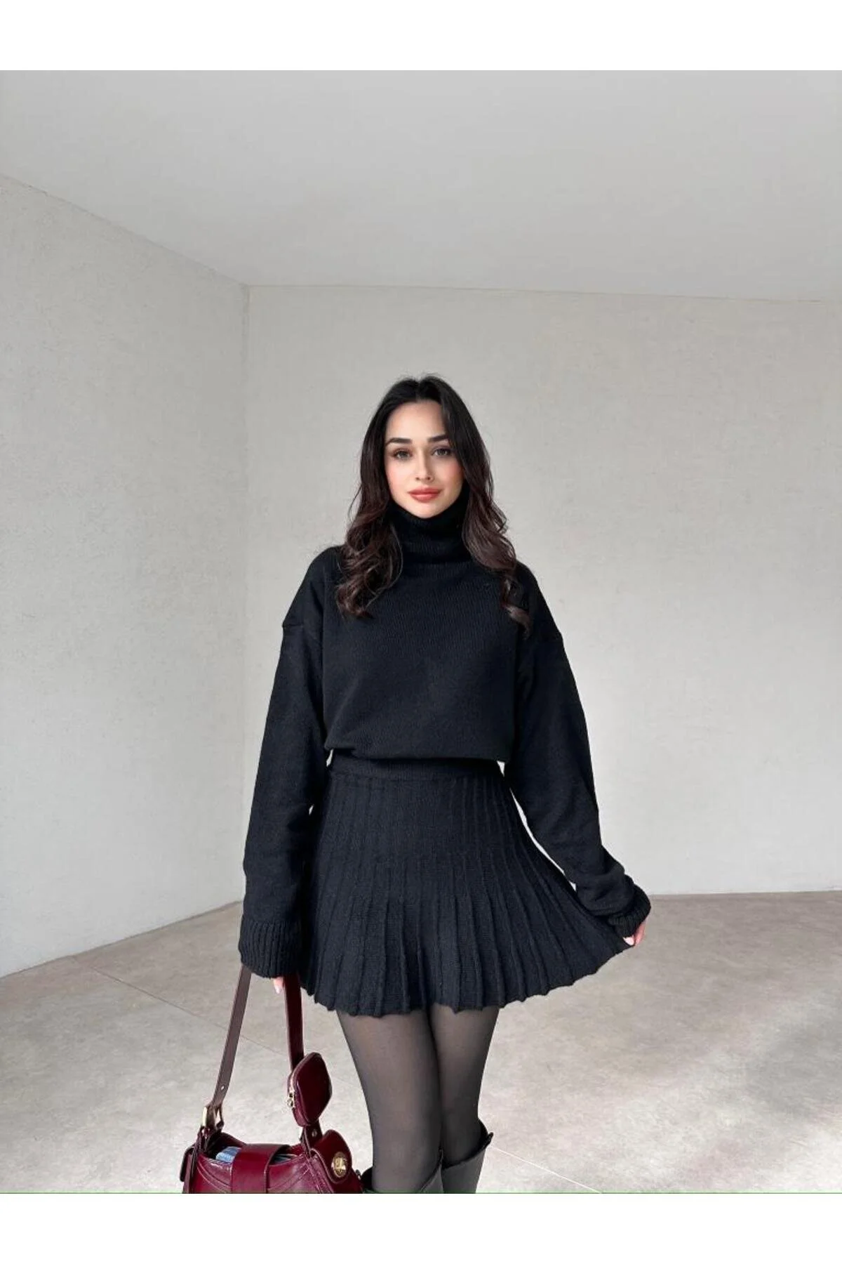Mooi Butik  Zweiteiler - Schwarz - Regular Fit