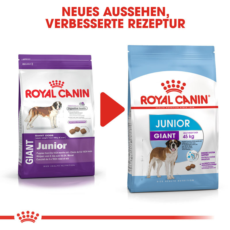 ROYAL CANIN Hundetrockenfutter ROYAL CANIN Giant Junior 2x15 kg
