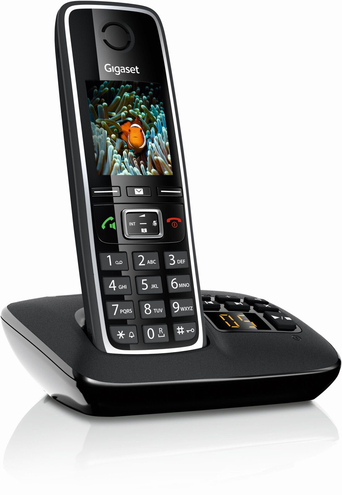 Gigaset Gigaset C530A Trio Festnetz-Telefon schnurlos DECT Anrufbeantworter DECT-Telefon (Mobilteile: 3)
