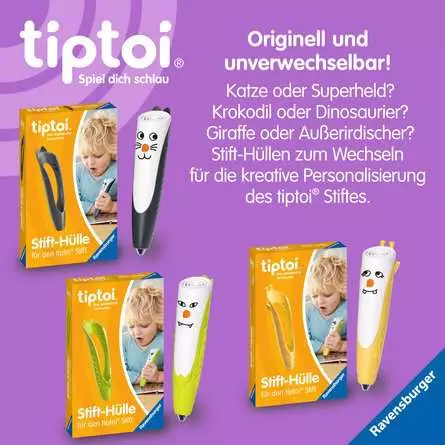 tiptoi® Stift-Hülle zum Wechseln in Grün
