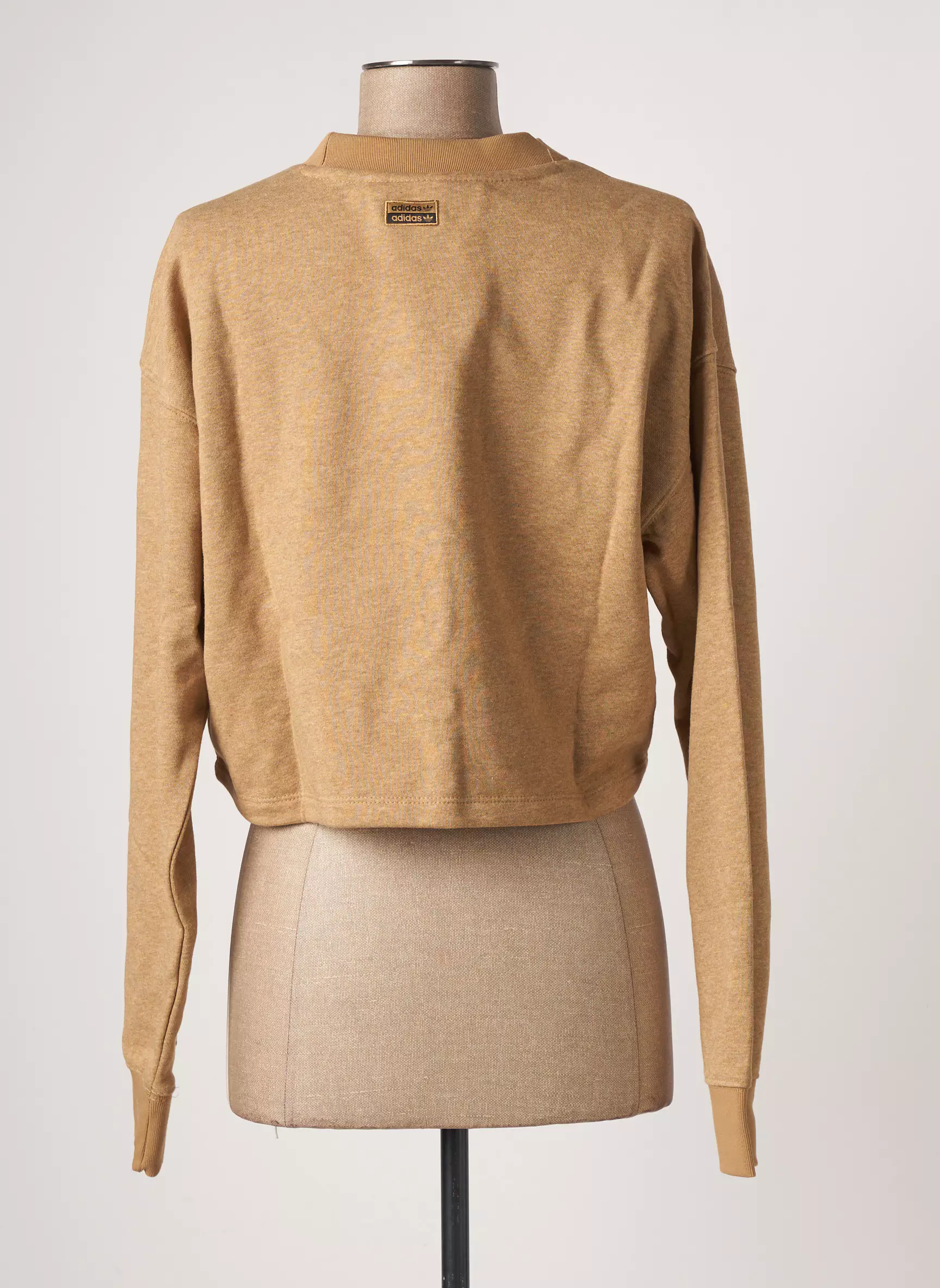 Adidas Sweats Femme couleur beige