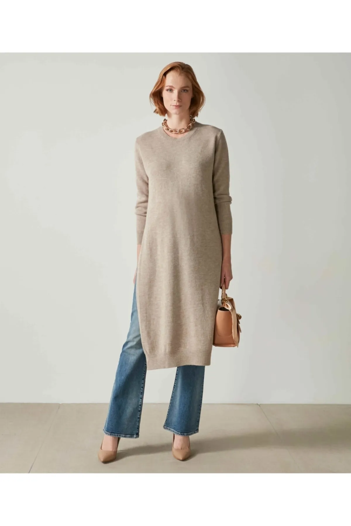 İpekyol  Kleid - Beige - Basic