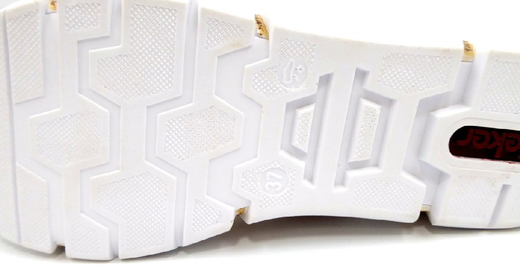 RIEKER Komfort Sandalen grau
