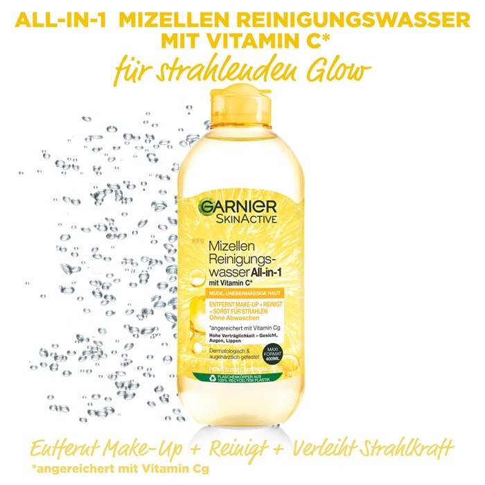Mizellen Reinigungswasser All-in-1 mit Vitamin C