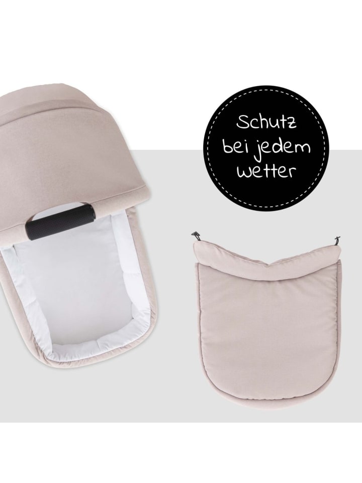 Hauck Babywanne für Buggy Colibri - Melange Beige in beige,schwarz günstig kaufen onesize