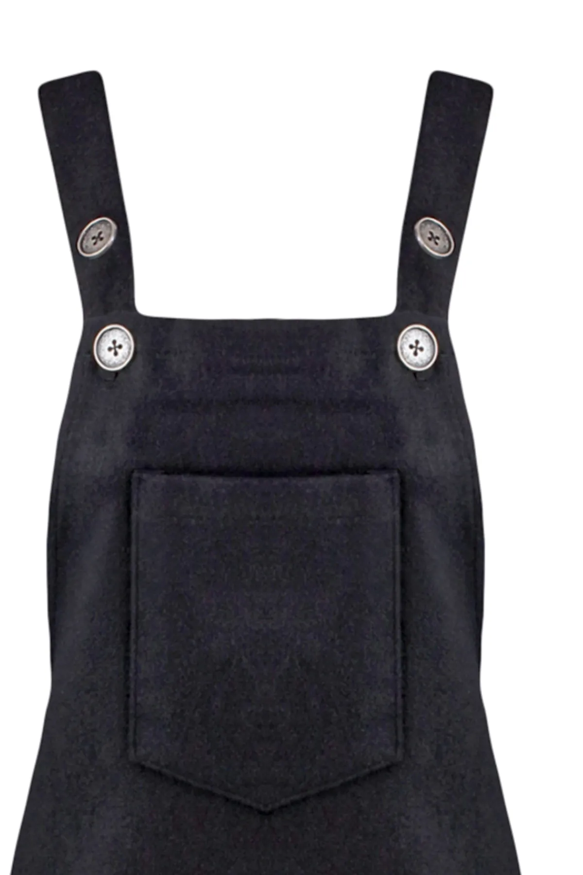 Trendyol Collection  Schwarzes Mini-Gilet-Webkleid TWOAW20EL2134